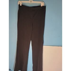 French Connection Womens Black Pleated Dress Pants Size 10